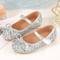 Mädchen Flache Schuhe Täglich Schuhe für das Blumenmädchen Prinzessin Schuhe Schulschuhe Glanz Tragbar Federung Atmungsaktivität Prinzessin Schuhe Kleine Kinder (4-7 Jahre) Kleinkinder (2–4 J.)