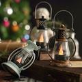 Retro-Kerzenlaterne Mini-Weihnachtsdekorationen tragbare elektronische Desktop-hängende Nachtlampe Ornamente Urlaub Hochzeitsfeier Heimtextilien