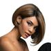 Brazilian Charming Wig Short Bob Wigs For Fashion Black Women Full Hair Brown