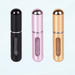 Travel Mini Perfume Refillable Atomizer Container Portable Perfume Spray Bottle Travel Perfume Scent Pump Case Fragrance Empty Spray Bottle for Traveling and Outgoing (3 Pack 5ml) (3 Pcs)
