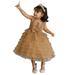 Rovga Toddler Girls Sleeveless Solid Color Tulle Bowknot Princess Pageant Gown Party Evening Dress Wedding Dress For Children Clothes Fashion 2-3 Years