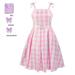 Rovga Toddler Girls Pink Dress Movie Kids Party Dress Up 4-5 Years