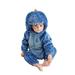 Kids Baby Animal Clothing Winter Warm Dragon Dinosaur Bear Hooded Romper Halloween Cosplay Jumpsuit