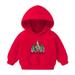 HBYJLZYG Christmas Hoodies Sweaters Toddler Baby Xmas Tree Sweatshirts Long Sleeve Pullover Xmas Printed Novelty Xmas Tops For The Baby Gift