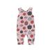 Canis Sleeveless Halloween Romper for Infants - Featuring Pumpkin Ghost and Leaves Print