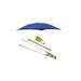 ROPS Blue Tractor Umbrella Canopy & Canvas Cover w/Rollbar Mount Jaxnfuro 405965