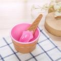 Deagia Linens Tools Clearance Lovely Ice Cream Bowl Spoon Set Dessert Bowl Diy Ice Cream Tools for Festive Party Kids Gift Kitchen Scales