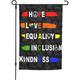 In A World Where You Can Be Anything Be Kind Garden Flag In Peace Outdoor Floral Mini Yard Flag House Flags Double-Sided Farmhouse Sign For Home Garden Decoration