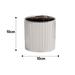 CELNNCOE Flower Pots Ceramic Breathable Flower Pot Planter For Indoor/Outdoor 1 Piece Ceramic Breathable Flower Pot Flower Pots Outdoor Army Green