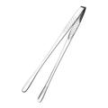 9 Inch Kitchen Tweezers Tongs Set Cooking Tweezers Bar Ice Clips Pet Feeding Clips Premium Stainless Steel Locking Food Tongs for BBQ Grilling Pet Feeding Salad etc (Flat Circle Head)