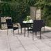 Irfora parcel Table And Chairs 5 Piece Patio Piece Patio SetTable SetSet Patio Furniture Set 3099396 Jiaocha - Easy Assembly Vidaxl Zeyuan Set In - In -With Pe Rattan