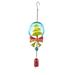 Deagia Holiday Products Clearance Metal Iron Wind Chime Pendant Christmas Series Glass Color Painting and Painting Birthday Gift for Men Women