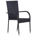 Irfora parcel Patio Chairs 4 Pcs Poly Rattan ChairsFurniture Chairs 4 Piece Chairs ChairChairs 37.4 Inches (w - D X H) Barash Chair Lawn Balcony X 21.1 XDeck Lawn Shubiao