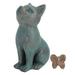 Outdoor Garden Decor Resin Halloween Garden Sculpture Statue for Home Figurines Outdoor Yard Patio Lawn Ornaments Cat