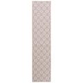 Safavieh Martha Stewart by Matty Indoor/ Outdoor Rug 2 x 9 Runner - Light Pink/Multi