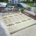 Gertmenian Paseo Orin Rustic Tribal Bear Indoor/ Outdoor Area Rug 8 9 x 13 1 - Palm