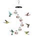 CCYDFDc Wild Birds Unlimited Bird Feeder Trays For Outside Hanging Hanging Bird Feeder Bird Feeder for Outdoors Hanging Bird Feeder Attract Bluebirds Cardinals