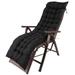 47X19 inch Recliner Cushion Thickened Double-Sided Rocking Chair Cushion Soft Outdoor Lounge Chair Cushion