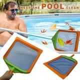 MUJAUIOSSP Swimming Pool Leaf Skim Net - Ultra Fine Mesh Netting Swimming Pool Leaf Rake Fine Mesh Frame Net Fast Cleaning of the Finest Debris