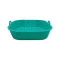 VALSEEL Silicone Kitchen Utensils Set Reusable Gas Fryer Silicone Baking Tray Flower Shaped Fryer Tray Pad kitchen Utensils