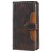 ZOLOHONI iPhone 14 Plus Case 6.7-Inch Magnetic Leather Kickstand Flip Slot Card Wallet Cover Brown