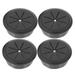 Wiring Hole Cover 4 Pcs Organizer Power Cable Plastic Pp Washers The Wire Desk Tables for Office Desks Desktops