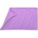 Throw Pillowcases (Cover ) - 85/15 Nylon Spandex - Luxurious Silky Stretchy & Soft - 1Pcs Solid Color - A Perfect Choice For Couch Chairs Sofa Bed Adult Or Kids Bedroom Purple