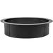 SKYSHALO Fire Pit Ring 36-inch Outer/30-inch Inner Diameter Fire Pit Insert 3.0mm Thick Heavy Duty Solid Steel Fire Pit Liner DIY Campfire Ring Above or In-Ground for Outdoor