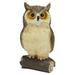 Fake Owl Bird Scarecrow Decoy Plastic Owl Bird Deterrents Outdoor Ornaments