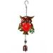 JilgTeok Easter Clearance Owl Wind Chimes Metal Crafts Painted Ornaments Bell Pendants Gifts for Women