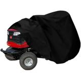 Lawn Tractor Coverï¼ŒWaterproof Dustproof Riding Mower Cover Lightweight UV Protection Riding Lawn Mower Cover for Your Ride-On Garden Tractor XL 71x54x46inches