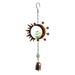 Sun Wind Chimes Decoration Pendent Sun Moon Wind Chime Metal Luminous Creative Ornaments Garden Balcony Pendant