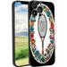 tennis-racket-floral-animals-30 phone case for iPhone 13 Pro for Women Men Gifts Flexible Painting silicone Shockproof - Phone Cover for iPhone 13 Pro