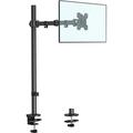 Single Monitor Desk Mount Tall Monitor Stand for 13-32 Inch Screen Fully Adjustable Computer Desk Mount