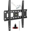 CondoMounts Studless TV Wall Mount | Universal NO-Drill | NO-Stud Mounting for All Type Wall | Holds 132lbs | Fits 32 -60 TVs | Includes Elephant Anchor Set with T Shape Drill Bit