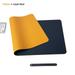 Isvgxsz Bluetooth Headphones with Mic Clearance Pure Color Leather Mouse Pad Large Desk Pad Home Office Laptop Leather Mouse Pad Writing Pad Double-Sided Easter Gifts