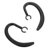 2 Pcs Headset Earhook Silicone Plugs Earbuds Hooks for Earpiece Rubber Clamp Replacement Headsets