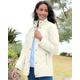 Blair Berkshire Diamond Quilted Jacket - White - 3X - Womens