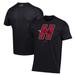 Men's Under Armour Black Hartford Hawks Logo Performance T-Shirt