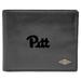 Men's Fossil Black Pitt Panthers Leather Ryan RFID Flip ID Bifold Wallet