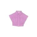 Billie Blush Jacket: Purple Solid Jackets & Outerwear - Kids Girl's Size 3