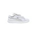 Puma Sneakers: Athletic Platform Casual White Solid Shoes - Women's Size 9 - Almond Toe