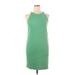 Old Navy Casual Dress - Shift: Green Solid Dresses - Women's Size 2X