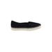 Dr. Scholl's Flats: Slip-on Platform Summer Black Solid Shoes - Women's Size 7 1/2 - Almond Toe