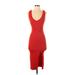 Bar III Casual Dress - Bodycon: Red Dresses - Women's Size Small