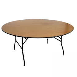 Oviala Business MobeventPro runder Klapptisch aus Holz 170 x 170 x 76cm x5 Image