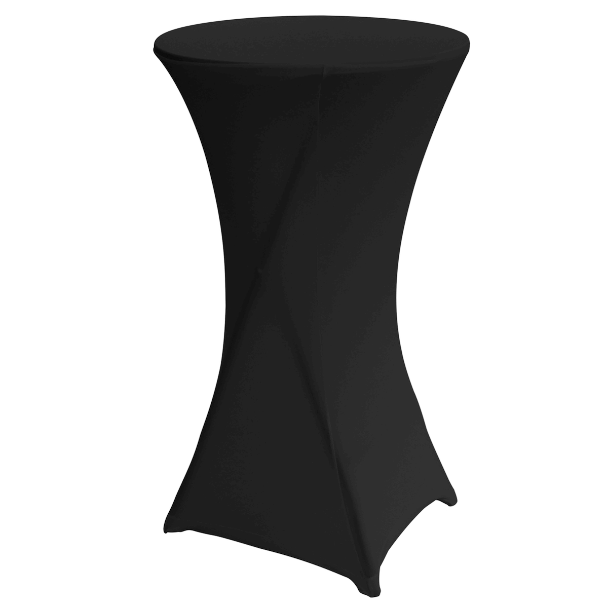 Oviala Business Stehtischhusse schwarz 110x60 cm Image