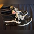 Vans Shoes | Men's Van's Sk8-Hi Shoe Size 13. Legendary High-Top, Side Stripe Shoe. | Color: Black/White | Size: 13