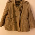 Zara Jackets & Coats | Cropped Trench Coat Zara Medium | Color: Brown | Size: L