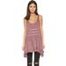 Free People Dresses | Free People Intimately Boho Lace & Voile Oversized Trapeze Dress Lilac Rose Xs | Color: Pink | Size: Xs